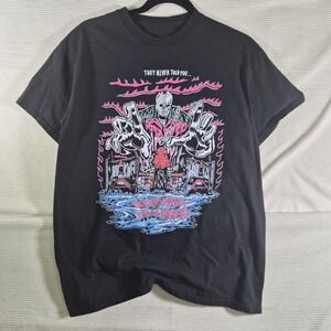 Hollywood Is a Nightmare Graphic T-Shirt Unisex Black Horror Streetwear Tee